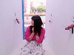 Japanese gloryhole blowjob creampie