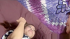 Japanese les masturbating