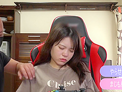Japanese teen 18+ Fingering On Couch