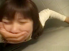Japanese teen 18+ Fucked in Public Toilet