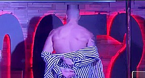 Jasper handsome guy with big cock strips