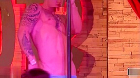 Jasper handsome guy with big cock strips