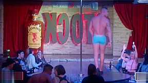 Jasper handsome guy with big cock strips