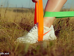 Jeny Smith In Rubber Bends