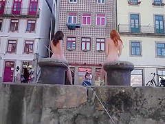 Jeny Smith and Vienna Love nude in public