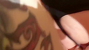 Julie Bells and Inzombniac Amateur solo play POV squirting CFNM