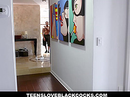 Kasey Miller in Any Given Cumday - TeensLoveBlackCocks