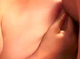 Lactating blonde Step mom loves milky time