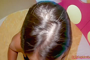 Ladyboy Amy In Thai Talks Dirty During Giving Blowjob