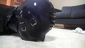 Latex strapped and vibed