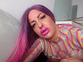 Latina Rides The Big Cock With Her Big Boobs