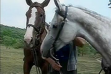 Legal Age teenager 18+ ride from her cowboy