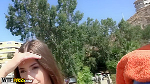 Leila - Public Girlfriend Fuck Near The Beach