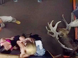 Lesbian Couple Threesome By Pawnkeeper To Earn Extra Money