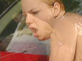 Lesbian car wash
