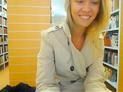 Library blonde does a turn