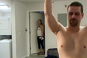 Lily whips him hard