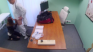 Long Legged Patient Fucks Doctor