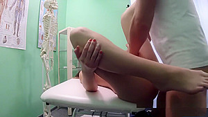 Long Legged Patient Fucks Doctor