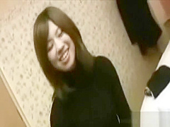 Lovely Japanese Floozy Is Sucking Fake Shaft