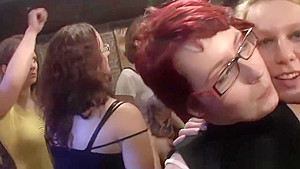 Lovely Lassies Get Pounded In The Nightclub