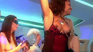 Lovely chicks have fun with dicks