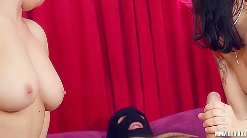 Lucky Sex Slave For The Lesbian Dommes 26 Min