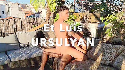 Luis Fucked Raw By Carbon Outdoor In Madrid - BarebackSpyCam