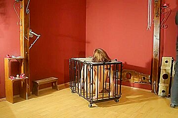 Luna tortured in a cage 2