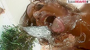 Lusty Black Sex Goddess Gets Rough Anal On The Couch
