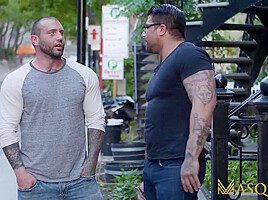 MASQULIN Hunk Igor Romani Barebacked By Big Homo Ryan Bones
