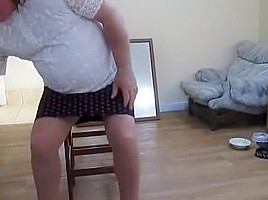MATURE AGED CROSSDRESSER UNDER CORRECTION
