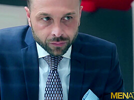 MENATPLAY Ken Summers Anal Fucked By Suited Frank Valencia