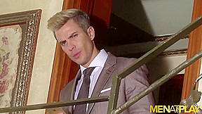 MENATPLAY Men In Suits Maikel Cash And Robbie Rojo Ass Fuck