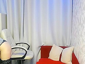 MILF does seductive striptease