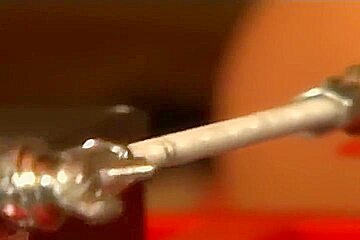 Machine Fucked Pornstar Babe Katja Takes Toys