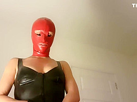 Magic and Asso Latex BDSM sounding British cum in mouth anal