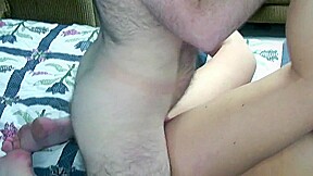 Mariah junior pussy nasty threesome with guy