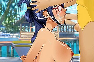 Marine Cumslut Tashigi Is Heavily Addicted To Deepthroating Pirate Cock