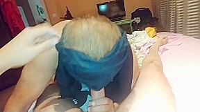 Married Step daddy bear blowjob and cum