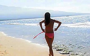 Mary and Aubrey Sand and Surf - FTVGirls