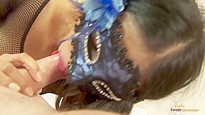 Masked Hottie Tong Wants A Cock In Her Mouth And Vagina