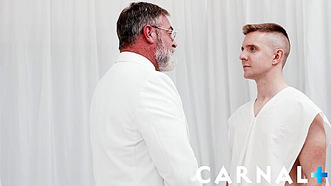 MasonicBoys Twink barebacked by suited DILF in horny act