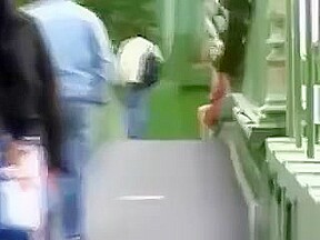Mature British Woman Pissing In Public