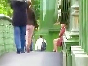 Mature British Woman Pissing In Public