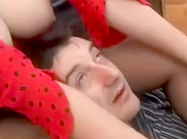 Mature handjob and footjob