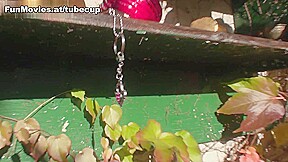 Mausibutz in Backyard Masturbation - FunMovies