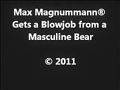 Max Magnummann SUCKED by a mandy Bear