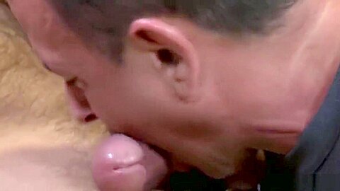 MenOver30 Gay Step daddies Play with Cock Ring During Photoshoot