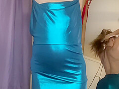 Mini Dress - Simone Soros Try On With No Panties